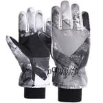 ZARQ Gants de Ski pour Enfants, Gants Ski Enfant Étanche Coupe-Vent Gants Cyclisme Écran Tactile Gants de Neige Gants Thermique dHiver Antidérapant pour Cyclisme Ski Snowboard Luge Sports de Course