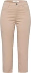 BRAX Women's Style Mary C Ultralight Cotton Pants, Raffia, 34W x 30L