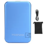 2,5 tuuman mobiili ulkoinen kovalevy USB3.0 kannettava HDD sininen sovitinkaapelilla pöytätietokoneen kannettavalle 80G