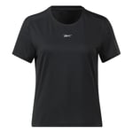 Reebok Workout Ready Run Speedwick Short Sleeve T-Shirt L Black