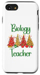 Coque pour iPhone SE (2020) / 7 / 8 Maître de biologie de Noël pour école secondaire ou universitaire