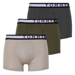 Tommy Hilfiger Mens Onderbroeken 3-Pack Boxers Multicolour Cotton - Size Small