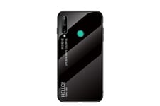 Magunivers Coque et étui téléphone mobile en tpu combo de dégradé couleurs noir pour votre huawei p40 lite e/y7p