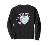 Teenage Mutant Ninja Turtles TMNT Raphael Heart Shapes Logo Sweatshirt