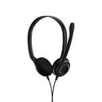 Casque PC 5 CHAT avec Fil - Casque Stéréo On-Ear avec Microphone à Réduction de Bruit pour PC, Mac, Mobile et Tablette - Conception Légère pour Confort et Durabilité