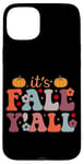 iPhone 15 Plus It's Fall Y'all Autumn Pumpkins Leaves Fun Case