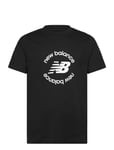 New Balance Sport Round Graphic T-Shirt Svart