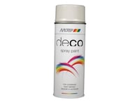 Motip Deco Spray Paint High Gloss RAL 7035 Light Grey 400ml