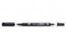 Pilot Pen Merkepenn Sca-Tm-Bg Twin Sort (10 stk) SCA-TM-B-BG