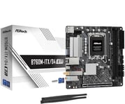 ASRock B760M-ITX/D4 WIFI, Intel B760, 1700, Mini ATX, 2 DDR4, HDMI, DP, Wi-Fi 6E, GB LAN, PCIe4, 1x M.2