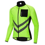 Veste De Pluie De Cyclisme,Maillot Multifonction Haute Visibilité,Route Vtt,Vélo,Coupe-Vent,Séchage Rapide,Manteau De Pluie,Coupe-Vent