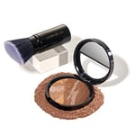 LAURA GELLER NEW YORK 59mm Baked Balance-n-Brighten Foundation with Kabuki Brush Makeup Set, Tan