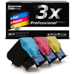 3x Eurotone pro+ Cartridge Alternative for Epson Workforce AL-C-300-DTN