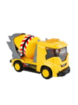 2-Play Traffic - 2-Play Work Vehicle Concrete Mixer Friction with Light and Sound