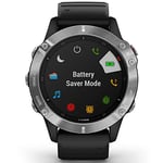 Garmin fēnix 6, Multisport GPS Smartwatch, Advanced Health and Training Features, Ultratough Design Features, Up to 14 days battery life, Black