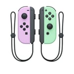 Nintendo Switch Joy-Con (vänster/höger) spelkontroll, ljuslila/ljusgrön Type 6