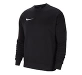 Nike Chandail de Soccer à Manches Longues en Molleton pour Grand Enfant - Noir/Blanc - M 137 à 147 cm