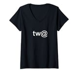 Womens tw@ - Funny Going Out V-Neck T-Shirt