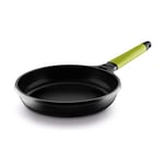 Castey F3-I28 Poêle Induction avec Manche Amovible Fonte Kiwi 28 x 28 x 5,5 cm