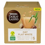 NESCAFE DOLCE GUSTO OAT FLAT WHITE 12 CAP 130.8G - PACK OF 3