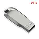U Disk , USB 3.0 Flash Drive Pendrive High-speed Data Memory Storage Flash Disk Stick Silver 2TB