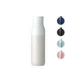 LARQ Bottle Twist Top 17oz - Insulated Stainless Steel Water Bottle | BPA Free | Reusable Water Bottle for Camping, Office, and Travel | Keep Drinks Cold and Hot, Granite White