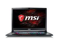 MSI Raider GE73VR 17.3-Inch Laptop - (Black) (Intel i7-7700HQ Processor, 16 GB RAM, 256 GB SDD, 1 TB HDD, 8 GB GTX 1070 Graphics, Windows 10)