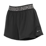 Nike Pro Flex 2 in 1 Shorts - Black/Black/(Thunder Grey), M