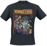 Guardians Of The Galaxy Comic Cover T-Shirt black