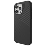 ZAGG Denali – Coque à Clipser pour iPhone 15 Pro Max – Protection Contre Les Chutes (5 m), Coque texturée Double Couche pour iPhone 15, Design antidérapant, Coque de téléphone MagSafe, Noir