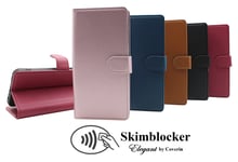 Skimblocker Motorola Moto G35 5G Plånboksfodral (Svart)