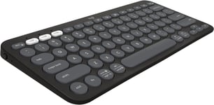 Logitech Pebble Keys 2 K380s, Multi-Device Bluetooth Wireless Keyboard with and