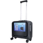 Valise Alpini  Pilote case Trolley taille 45 cm B-Pilot R  Noir