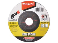 Makita - Sliprondell - För Metall, Rostfritt Stål - 125 Mm - Korn: Wa36p - För Makita Dga506rtj