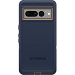 OtterBox Google Pixel 7 Pro Defender Series Case - BLUE SUEDE SHOES, rugged & durable, with port protection, includes holster clip kickstand