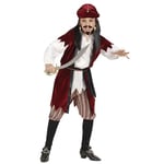 WIDMANN MILANO PARTY FASHION - Costume Enfant Capitaine Pirate, Corsaire, Bandit, déguisements de Carnaval