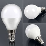 Gabrielle Lot de 6 Ampoule led E14 7W Équivalent 60W Incandescence 806lm, Blanc Froid 6500K, Ampoule Ronde P45 Petit Culot à Vis, Non Dimmable.