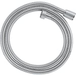 Grohe VitalioFlex Long-life bruseslange, 1,25 meter, krom