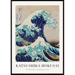 Poster Gallerix The Great Wave Off Kanagawa By Katsushika Hokusai