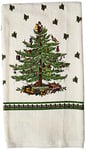 Avanti Linens Spode - Fabric Tablecloth, Kitchen Table Accessories, Holiday Home Decor (Spode Christmas Tree Collection, 60" x 102")