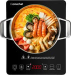 2000W Single Induction Cooker, Slim 4.5cm Design, Touch Sensor, 20 Power Levels