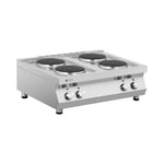 Royal Catering Elektrisk kokplatta - 10 400 W 4 plattor