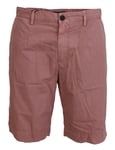 Dolce & Gabbana Short Rose Chiné Coton Décontracté Hommes IT46 / W32/S 450usd