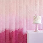 Ginger Ray 'Mix It Up' Pink Ombre Tissue Paper Discs Backdrop