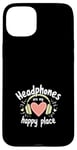 iPhone 15 Plus Headphone Junkies Immersive Audio Premium Sound Obsession Case