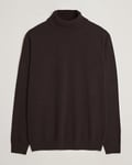 Oscar Jacobson Salim Wool/Cashmere Rollneck Brown