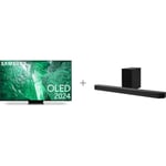 Samsung 77" S90D – 4K OLED TV + HW-Q700D 3.1.2 Dolby Atmos Soundbar -tuotepaketti
