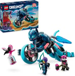 LEGO DREAMZzz 2-in-1 Zoey s Cat Motorcycle Set, Rebuild an Animal Figure into a