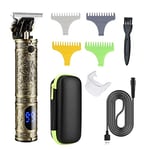 Suttik Hair Clippers for Men, Beard Trimmer, Zero Gapped Trimmer T-Blade Trimmer Clippers for Hair Cutting, Cordless Trimmers Professional Barber, Liners Clippers Haircut,Edgers Clippers