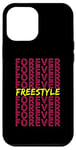 Coque pour iPhone 12 Pro Max Costume rétro Freestyle Forever années 80 pour concert